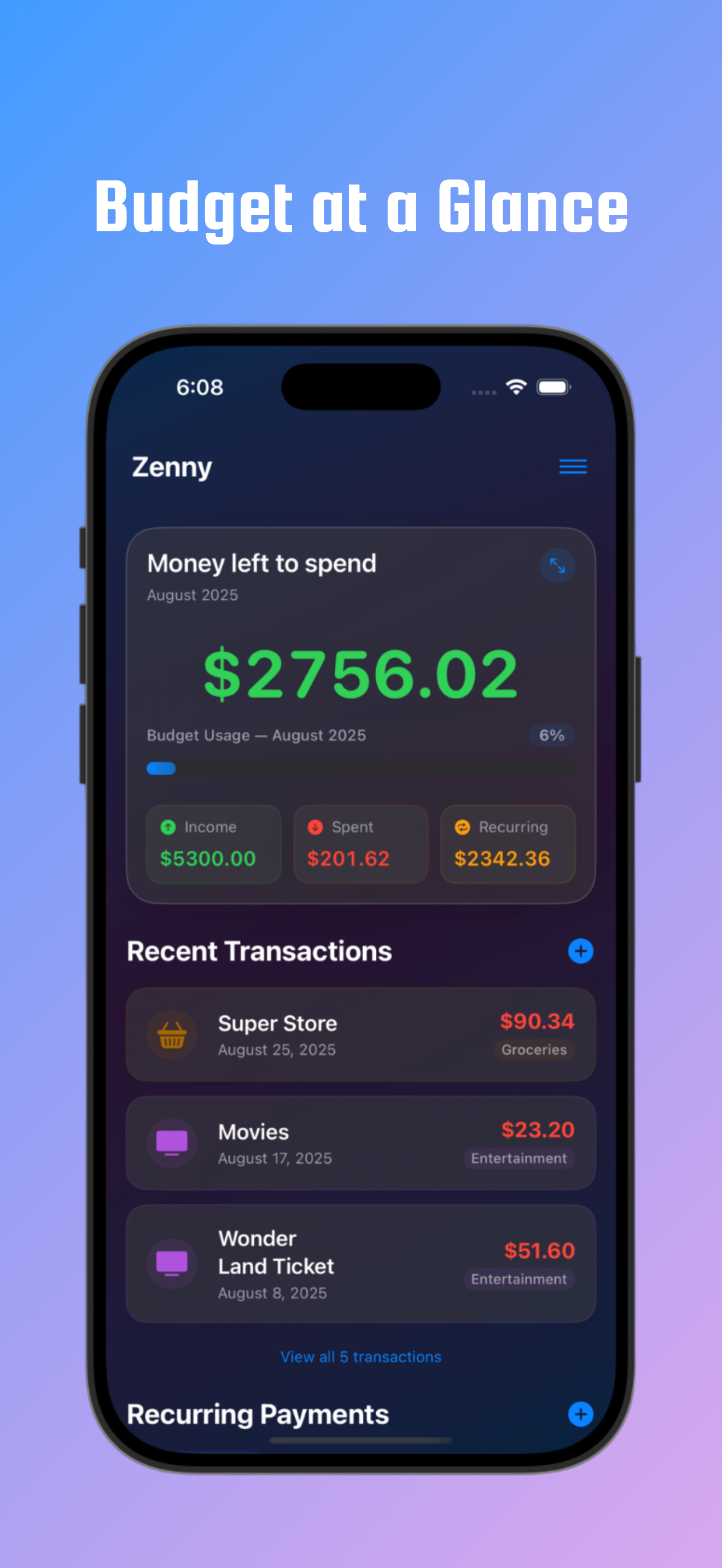 Dashboard