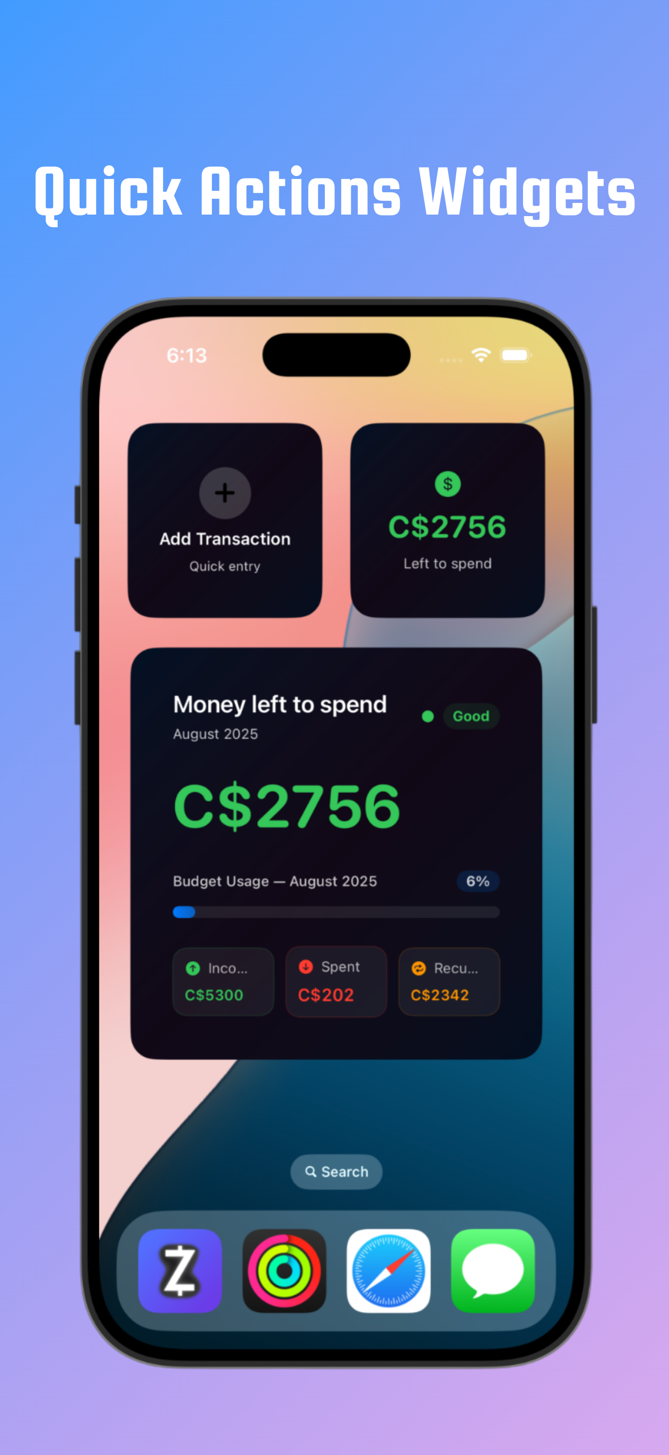 Widgets